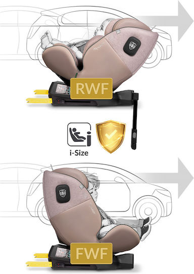 Nukido Aero Kinderautositz i-Size mit ISOfix Beige