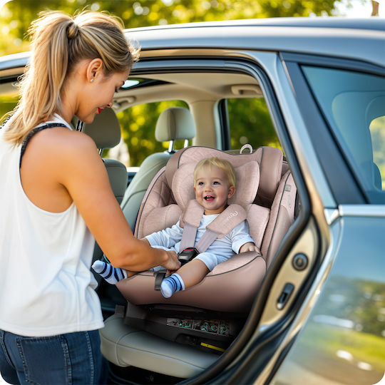 Nukido Aero Kinderautositz i-Size mit ISOfix Beige