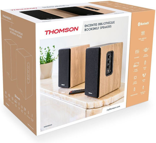 Thomson WS902 Duo Самоусилващи се Тонколони с Bluetooth 150W Комплект