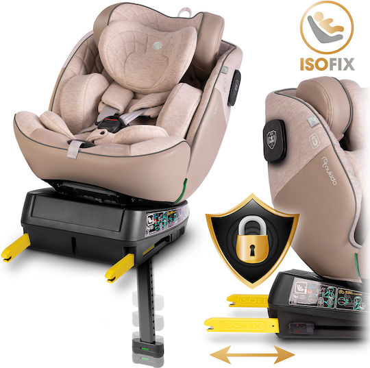Nukido Aero Kinderautositz i-Size mit ISOfix Beige