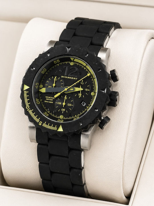 Burberry BU7660 Ρολόι Μπαταρίας με Μεταλλικό Μπρασελέ