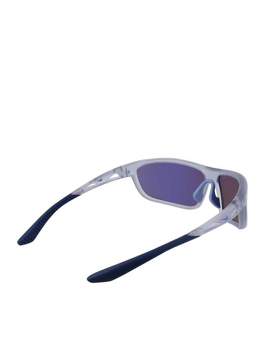 Nike Windtrack Run Male Sunglasses With Grey Frame And Grey Lens EV24003-302