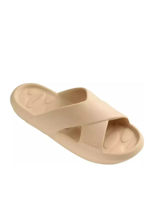 Candy Pop Slides În Culoare Bej