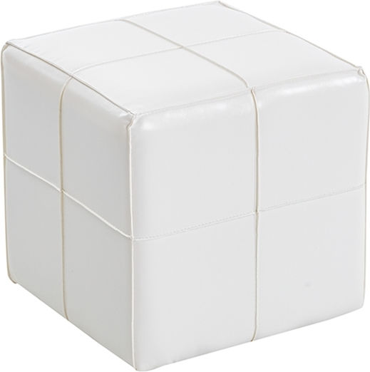 Σκαμπό Σαλονιού Enzo White 31x31x31εκ. Σκαμπό Σαλονιού Enzo White 31x31x31εκ.