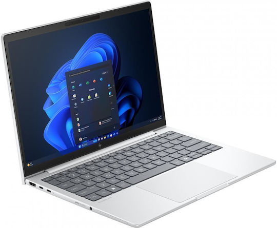 HP EliteBook 8 G1i 13" IPS FHD+ (Ultra 7-255U/32GB/1TB SSD/W11 Pro) Глетчер Сребрист (Международен английски език клавиатура)