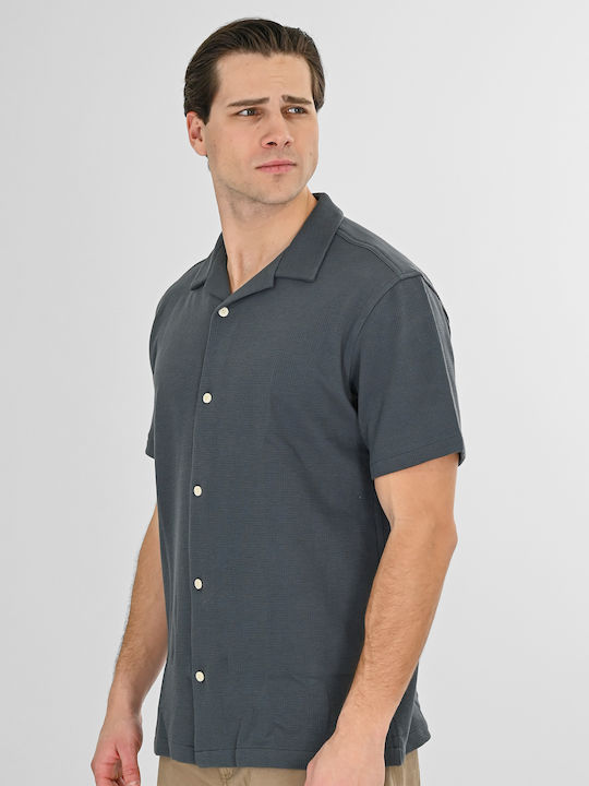 Short Sleeve Shirt Anthracite