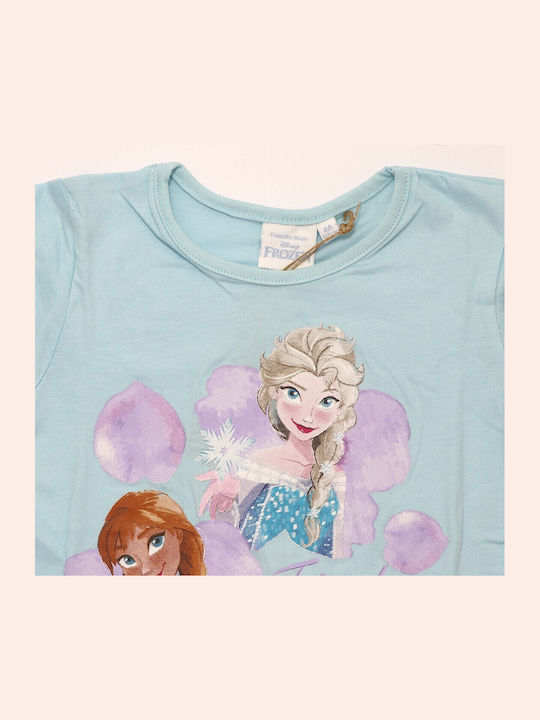 Kids Blouse Light Blue Frozen