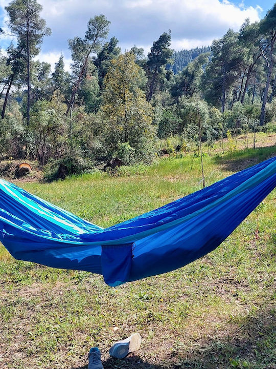 Yaia Parachute Double Fabric Blue Hammock 300x200cm