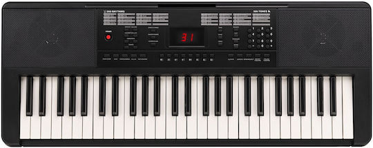 Max Keyboard RHAPSODY54 with 54 Keys with Stand Black