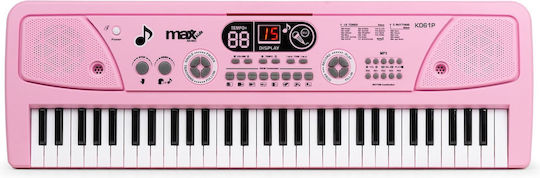 Max Armoniu KD61P cu 61 Clape cu Suport Roz