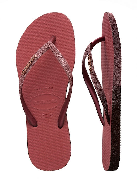 Slim Sparkle II Women's Flip Flops Pau Brazil
