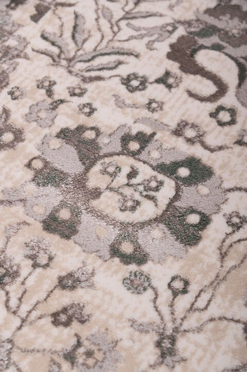 Viokarpet Gossip 9366b Alb-verde 200x290