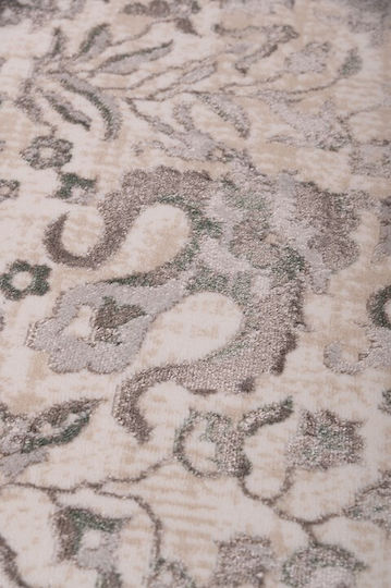 Viokarpet Gossip 9366b Alb-verde 200x290