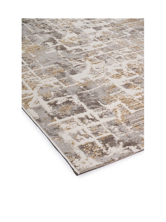 Biokarpet Gossip 9856a White-gold-67x220