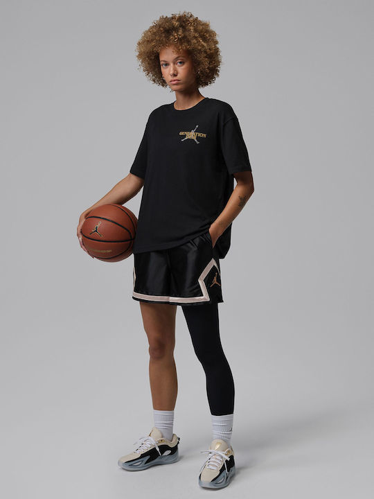 Women's Dri-Fit Black Shorts