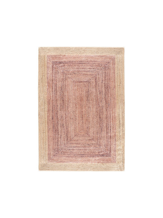 Beauty Home Non-Slip Rug 65x150cm Beige Pink Beauty Home Non-Slip Rug 65x150cm Beige Pink