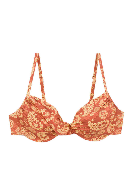 Set Bikini Καφέ C-6401 CHOCOLATE S26