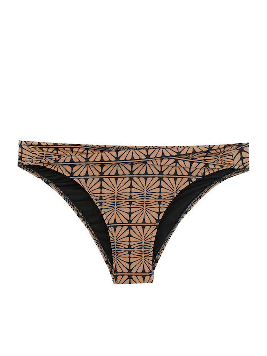 Women's Bikini Swimsuit Without Underwire Draped Black