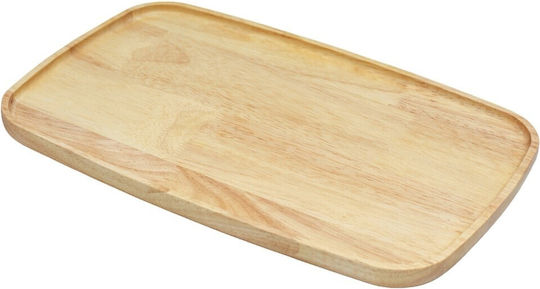 Ξύλινο Πιάτο Οβάλ Rubberwood Με Τοίχωμα 38x24 Εκ. Ξύλινο Πιάτο Οβάλ Rubberwood Με Τοίχωμα 38x24 Εκ.