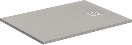 Ideal Standard Ultra Flat S Rechteckige Duschen aus Künstlicher Stein 160x80cm Graue