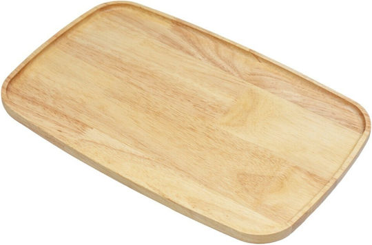 Hölzernes Servierplatte 38x24cm pl630.009