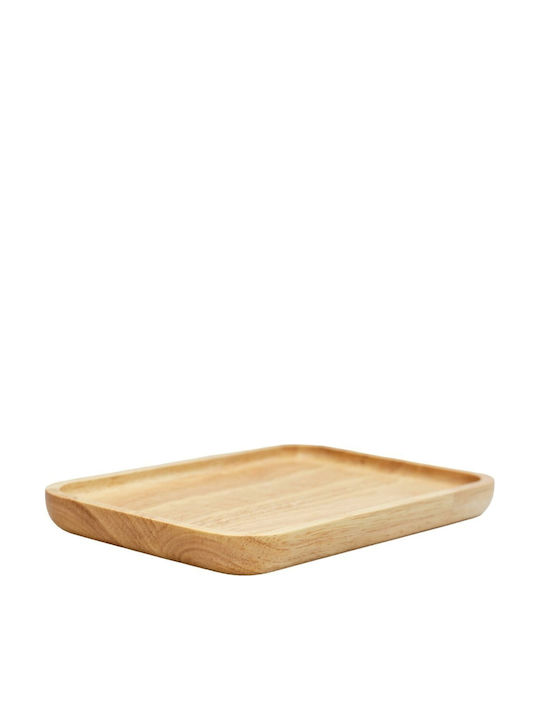 Wooden Serving Platter 25x20cm PL604.003