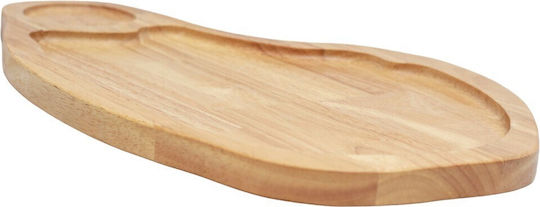 Wooden Serving Platter 45x28cm pl621