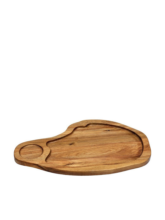 Wooden Serving Platter 45x28cm pl613