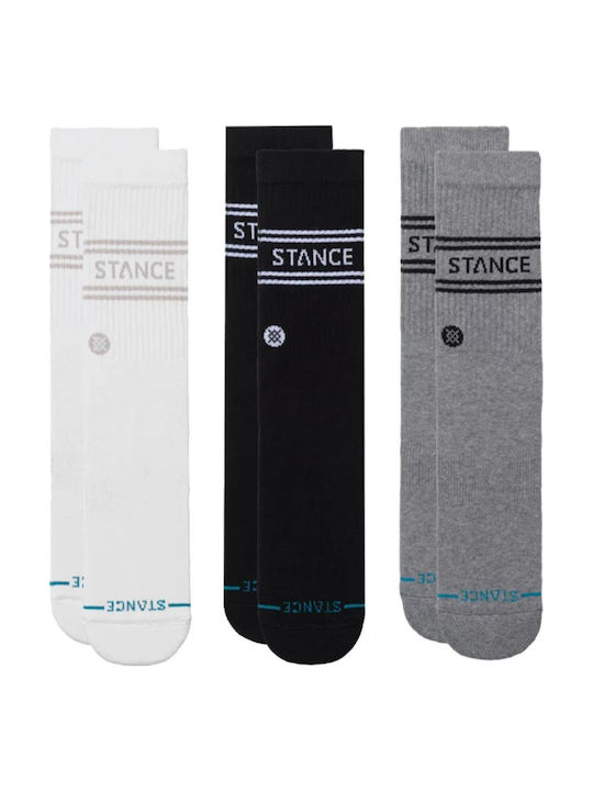 Stance Κάλτσες Μαύρο-γκρι-άσπρο 3Pack Stance Κάλτσες Μαύρο-γκρι-άσπρο 3Pack