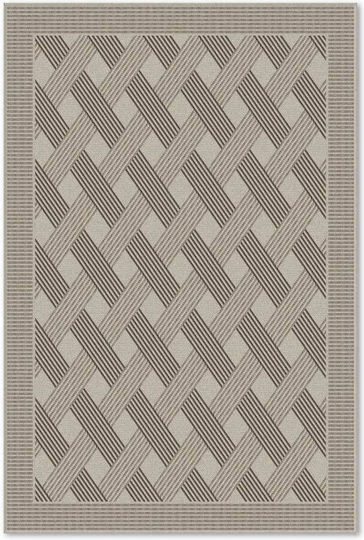 Oxford Home Flat 4817-23522 Καλοκαιρινό Ψάθινο 160x230cm Μπεζ / Καφέ