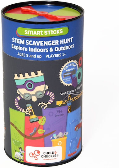 Επιτραπέζιο Παιχνίδι Smart Sticks για 1-4 Παίκτες 9+ Ετών CCPPL065 (EN) Chalk & Chuckles
