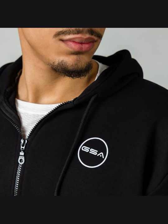 Sweatshirts Für Herren Schwarz Zakeite Black