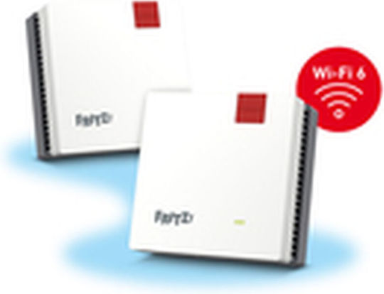 AVM FRITZ!Mesh Set 1700 2er Pack WLAN-Repeater Dualband (2,4 & 5 GHz) 3600 Mbit/s