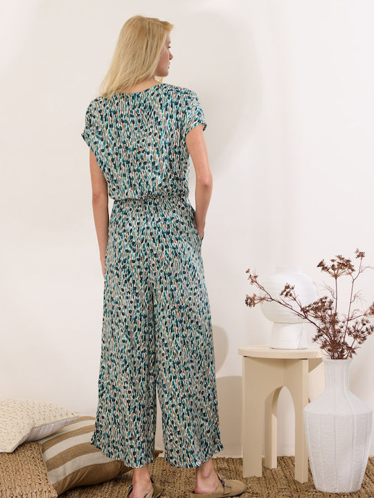 Women's One-piece Jumpsuit Petrol
