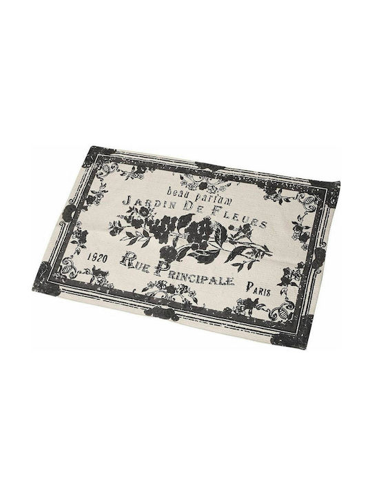 Espiel Jardin De Fleurs Rug Rectangular Cotton Beige