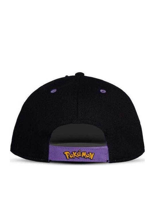 Difuzed Παιδικό Καπέλο Jockey Pokémon Μαύρο