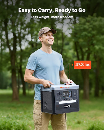 Vevor KZSCNDYTJZDTG9GZZ001V2 Power Station 2160Wh