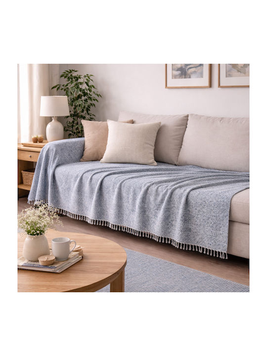 Viosarp 3472 Ριχτάρι Πολυθρόνας Ζακάρ 270x170εκ. Polycotton Jacquard