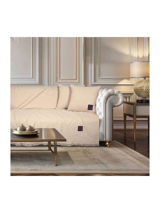 Greenwich Polo Club Decken & Couchdecken Zweisitzer-Sofa Überwurf 180x250cm Beige