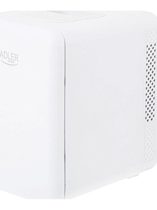 Adler Cosmetic Refrigerator 4lt with Shelf & Heating Function White 42W
