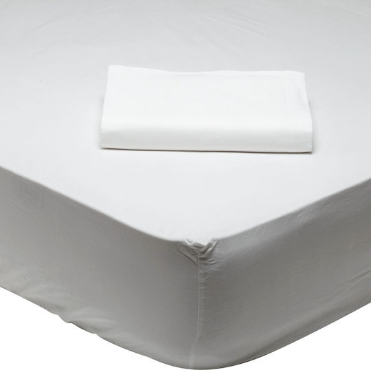 Das Home 1001 Ημίδιπλο 120x200+35εκ. με Λάστιχο Λευκό Das Home 1001 Ημίδιπλο 120x200+35εκ. με Λάστιχο Λευκό