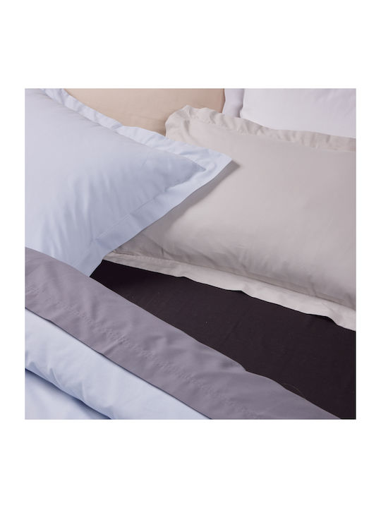 Das Home Bettlaken Semi-Doppel mit Gummiband 120x200+35cm. 1001 Weiß