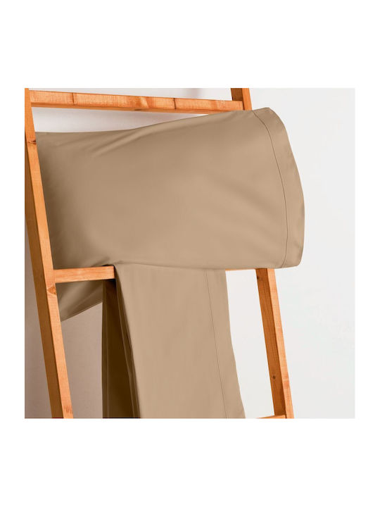 Vesta Home Synthesis Σεντόνι Διπλό 200x270εκ. Sand