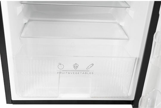 Morris Kühlschrank mit Doppeltür 87Es H83.7xB47xT49.2cm. Silver T72089ETD