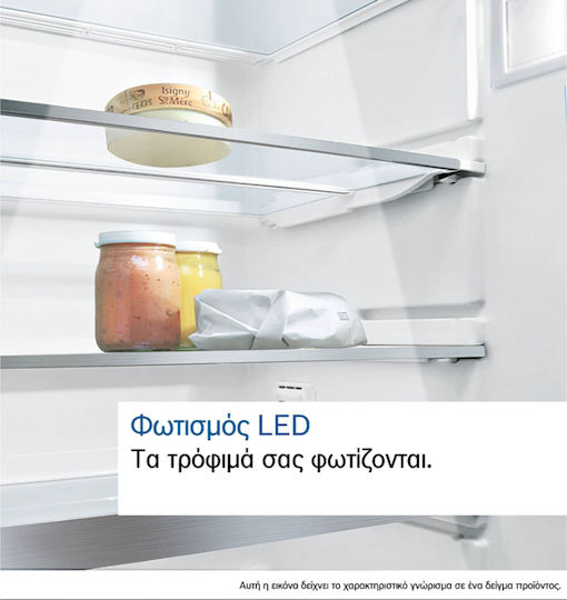 Bosch Combină frigorifică 368lt Total NoFrost Î203xL60xA66cm. Gri KGN39VIEB