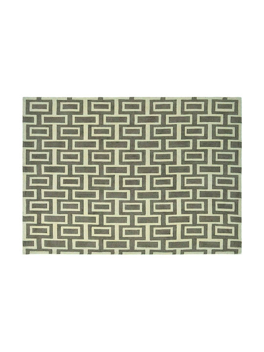Wedgwood BC291523 Χειροποίητο Μάλλινο 200x280cm Grey Beige Intaglio Grey