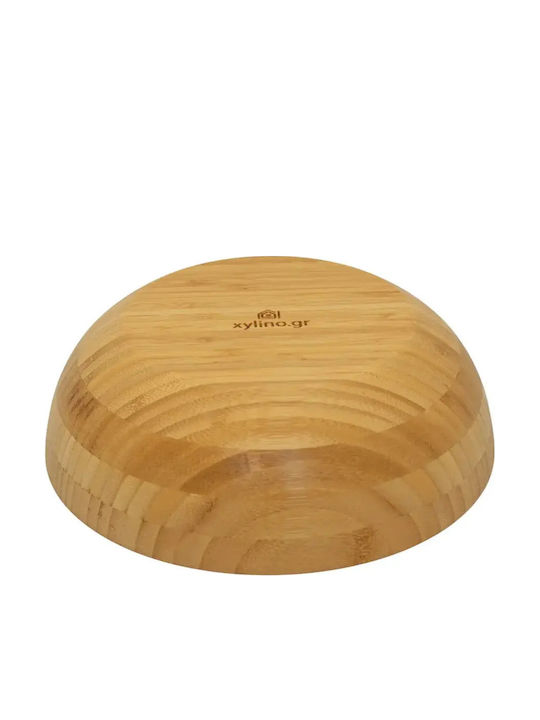 Ξύλινο Μπολ Από Bamboo 25x8 Εκ.