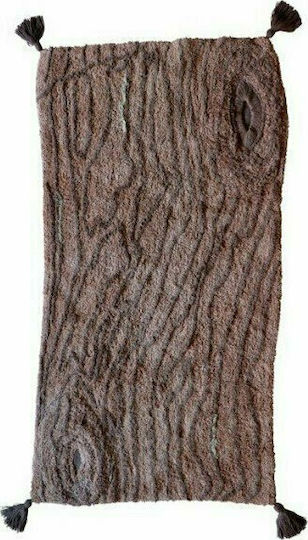 Lorena Canals Pine Tree Βαμβακερό 80x140cm Καφέ Lorena Canals Pine Tree Βαμβακερό 80x140cm Καφέ