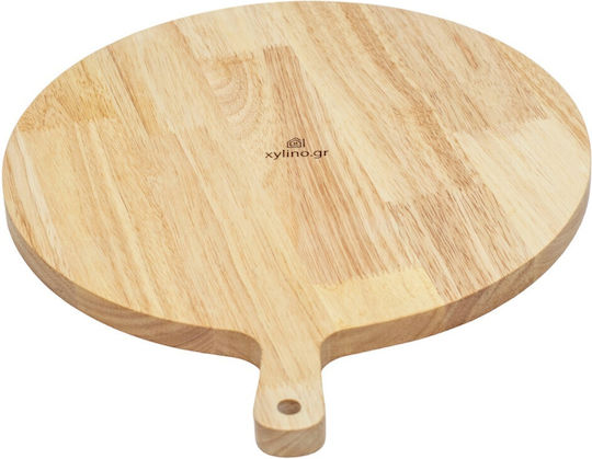 Сервиране На Плато За Пица С Дръжка Дървено 37x37см pl10055.062