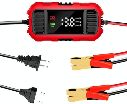Foxsur Φορτιστής Μπαταρίας Αυτοκινήτου 12V EU Plug TBD0605604201B